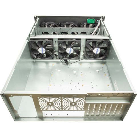 Inter-Tech Inter-Tech 4F28 Rack Czarny, Srebrny