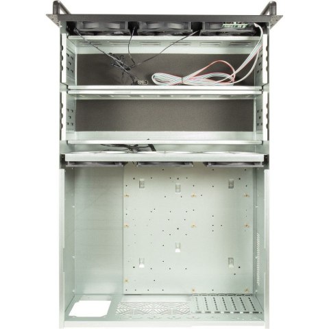Inter-Tech Inter-Tech 4F28 Rack Czarny, Srebrny