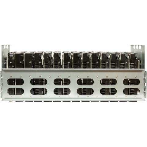 Inter-Tech Inter-Tech 4F28 Rack Czarny, Srebrny