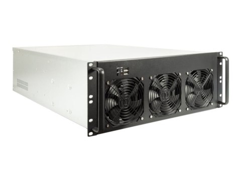 Inter-Tech Inter-Tech 4F28 Rack Czarny, Srebrny