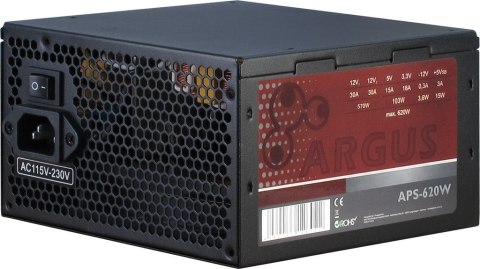 Inter-Tech Inter-Tech Argus APS moduł zasilaczy 620 W 20+4 pin ATX ATX Czarny