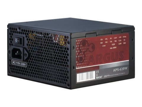 Inter-Tech Inter-Tech Argus APS moduł zasilaczy 620 W 20+4 pin ATX ATX Czarny