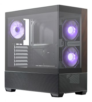 No name Cooler Master Elite 690 Wood Midi Tower Czarny
