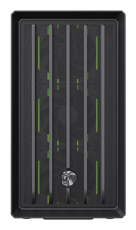 No name GameMax CLAW 360 BK Micro Tower Czarny