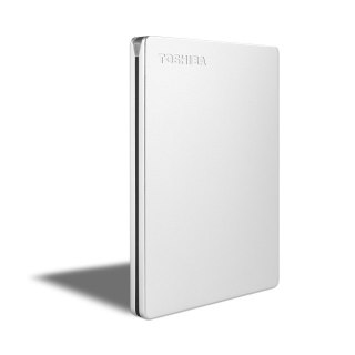 Toshiba Toshiba Canvio Slim zewnętrzny dysk twarde 2 TB 2.5" Micro-USB B 3.2 Gen 1 (3.1 Gen 1) Srebrny