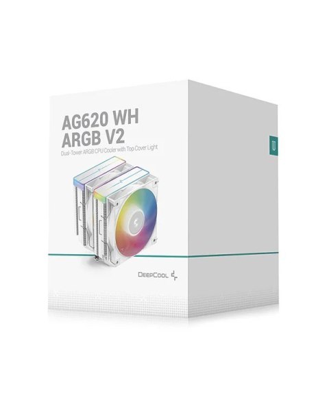 DEEPCOOL Chłodzenie DeepCool AG620 WH ARGB V2