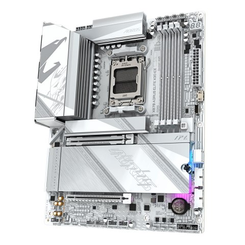Gigabyte GIGABYTE X870 AORUS ELITE X3D ICE AMD X870 Gniazdo AM5 ATX