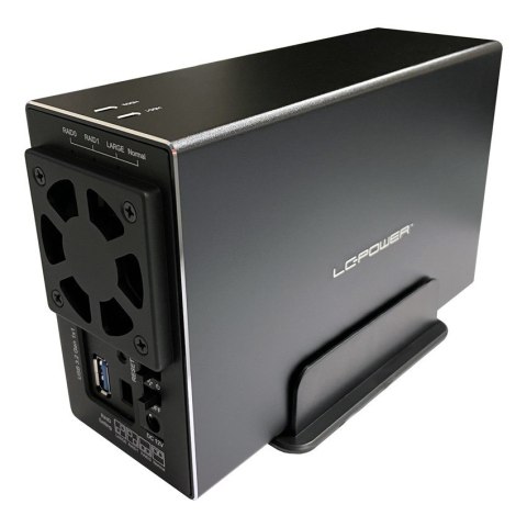 LC-POWER LC-Power LC-35U3-RAID-2 obudowa do dysków twardych Obudowa HDD Czarny 3.5"