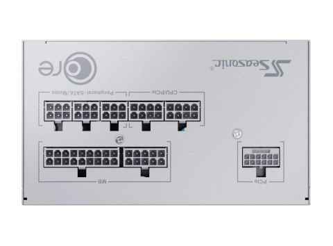 Seasonic Zasilacz SeaSonic Core GX-650 SRP-CGX651-A5A32SF-W ATX 3 650W Biały