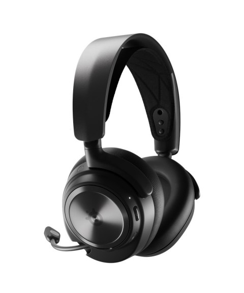 SteelSeries Steelseries Arctis Nova Pro Wireless Zestaw słuchawkowy Bezprzewodowy Opaska na głowę Gaming Bluetooth Czarny
