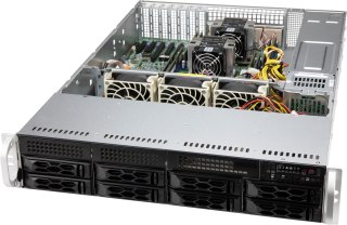 Supermicro Supermicro CSE-LA25TQC-R609LP zabezpieczenia & uchwyty komputerów Stojak Czarny 600 W