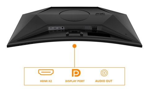 AOC MONITOR AOC LED 31,5" CQ32G4VE Fast VA QHD 180Hz