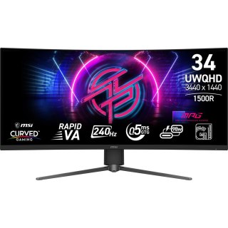 MSI MSI Monitor 34" MPG 346CQRF X24 WQHD 240Hz