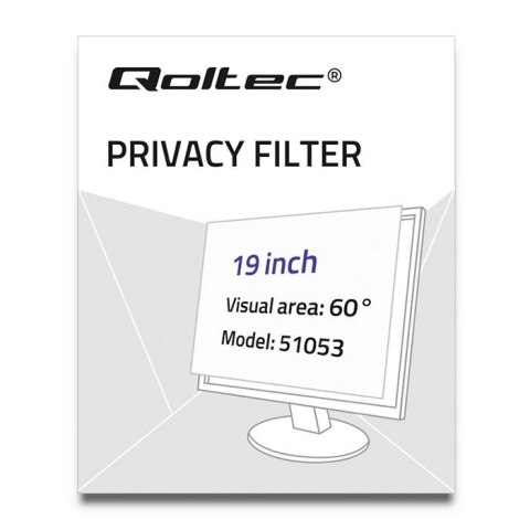 Qoltec Filtr prywatyzujący Rodo Qoltec 51053
