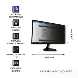 Qoltec Filtr prywatyzujący Rodo Qoltec 51054