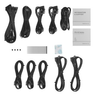 DEEPCOOL DeepCool PN850M moduł zasilaczy 850 W 20+4 pin ATX ATX Czarny