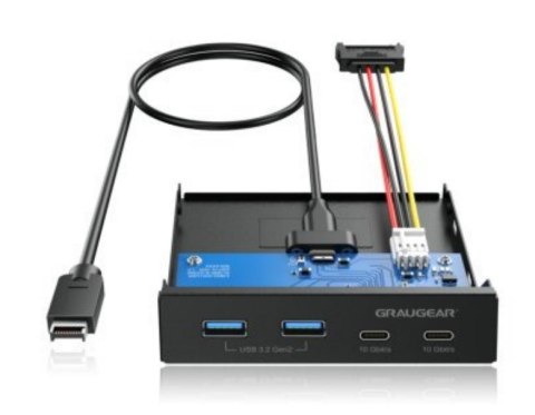 GRAUGEAR GRAUGEAR G-MP02 część obudowy do komputera Uniwersalne Przedni panel