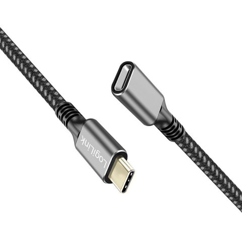 LogiLink Kabel USB3.2 gen2 TypeC do USB-C/F, PD, 1m