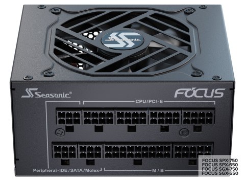 Seasonic Moduł zasilacza Seasonic FOCUS SGX-750 (2021) 750 W 20+4 pin ATX SFX Czarny
