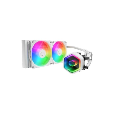 Cooler Master Cooler Master MasterLiquid 240 Core II White Procesor Zestaw do chłodzenia płynami 12 cm Biały