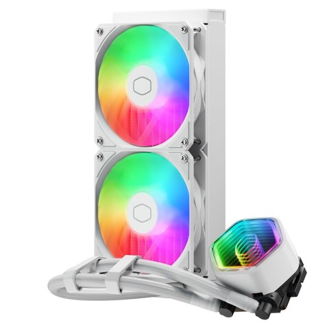 Cooler Master Cooler Master MasterLiquid 240 Core II White Procesor Zestaw do chłodzenia płynami 12 cm Biały