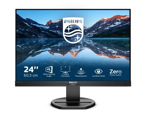 Philips Philips B Line 240B9/00 monitor komputerowy 61,2 cm (24.1") 1920 x 1200 px WUXGA LED Czarny