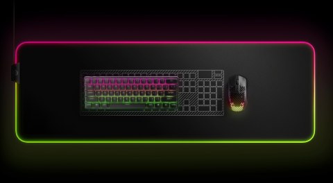 SteelSeries Klawiatura gamingowa SteelSeries Apex Pro Mini klawiatura do gier Światło LED RGB US Wireless OmniPoint Regulowany przełącznik m