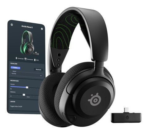 SteelSeries Słuchawki SteelSeries Arctis Nova 5X Czarne