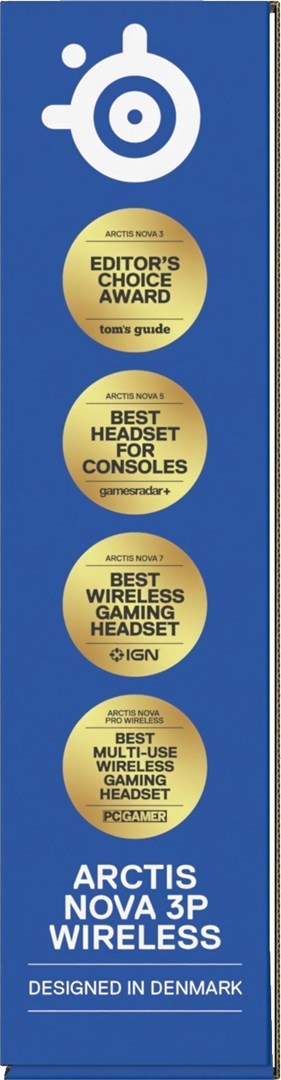 SteelSeries Słuchawki Steelseries Arctis Nova 3P BT (61687) Białe