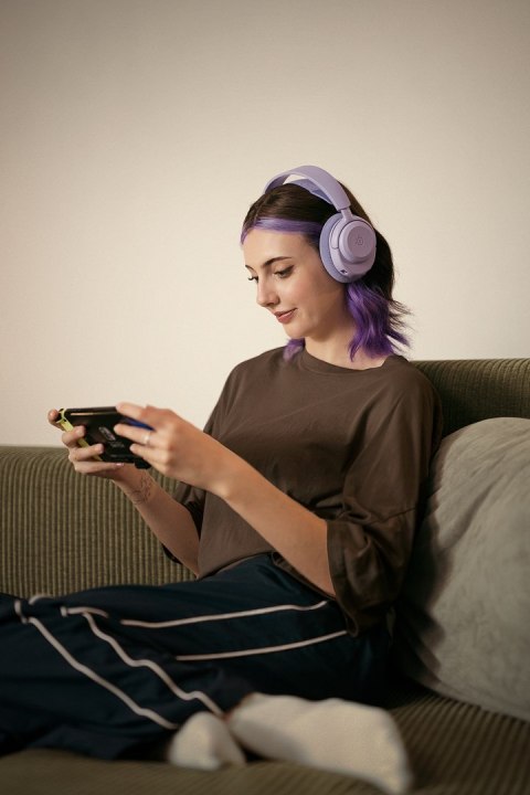 SteelSeries Słuchawki Steelseries Arctis Nova 3P Wireless do Playstation, Levander