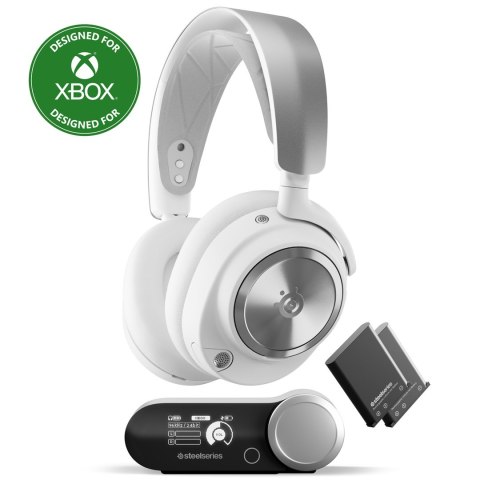 SteelSeries Steelseries 61525 słuchawki/zestaw słuchawkowy Przewodowa Opaska na głowę Gaming USB Type-C Biały