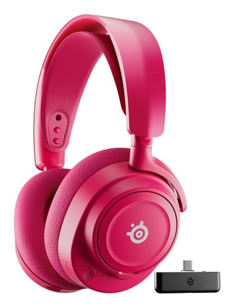 SteelSeries Steelseries Arctis Nova 7X Gen 2 Zestaw słuchawkowy Bezprzewodowy Opaska na głowę Gaming Bluetooth Purpurowy