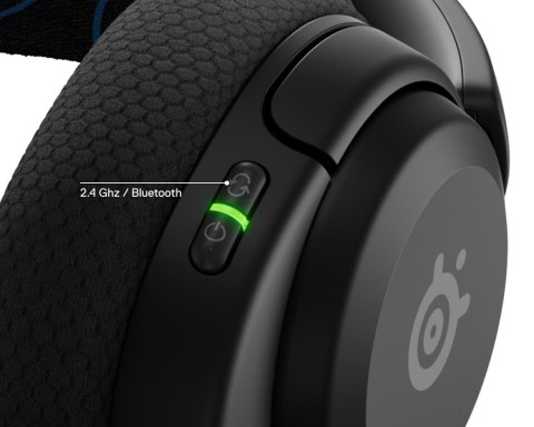 SteelSeries Zestaw słuchawkowy SteelSeries Arctis Nova 5P Wireless Bezprzewodowy Opaska na głowę Gaming USB Type-C Bluetooth Czarny
