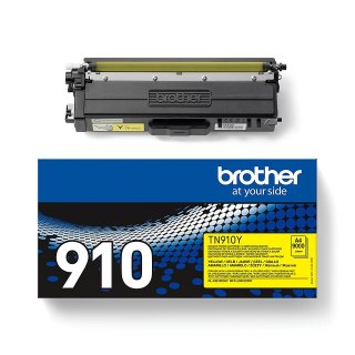 Brother Brother TN-910Y kaseta z tonerem 1 szt. Oryginalny Żółty