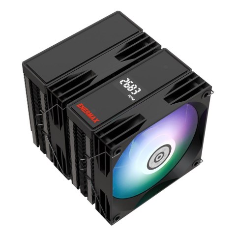 ENERMAX Enermax ETS-TD60D-ARGB system chłodzenia komputerów Procesor Chłodnica powietrza 12 cm Czarny