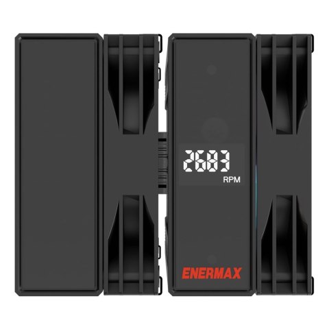 ENERMAX Enermax ETS-TD60D-ARGB system chłodzenia komputerów Procesor Chłodnica powietrza 12 cm Czarny