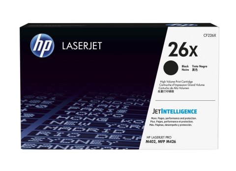 Hewlett-Packard Toner HP czarny HP 26X, HP26X=CF226X, 9000 str.