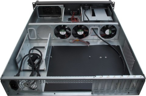Inter-Tech Inter-Tech IPC 2U-2098-SL Rack Czarny