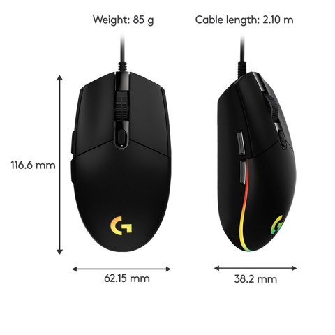 Logitech Logitech Mysz G203 Lightsync