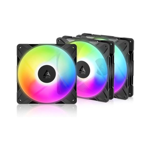 No name ARCTIC Freezer P14 Pro Reverse A-RGB - 3 Pack Obudowa komputera Wentylator 14 cm Czarny 3 szt.