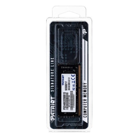 Patriot Memory PATRIOT SO-DIMM DDR4 8GB 3200MHz Rank1