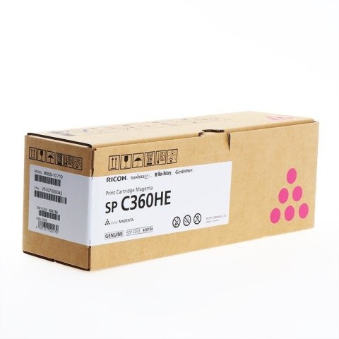 Ricoh Ricoh Toner SP C360HE 408186 Magenta