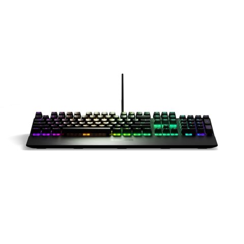 SteelSeries Klawiatura gamingowa SteelSeries Apex 5, układ amerykański, przewodowa, czarna Klawiatura gamingowa SteelSeries Apex 5 Hybrydowe