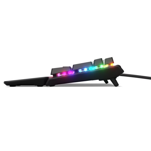 SteelSeries Klawiatura gamingowa SteelSeries Apex 5, układ amerykański, przewodowa, czarna Klawiatura gamingowa SteelSeries Apex 5 Hybrydowe