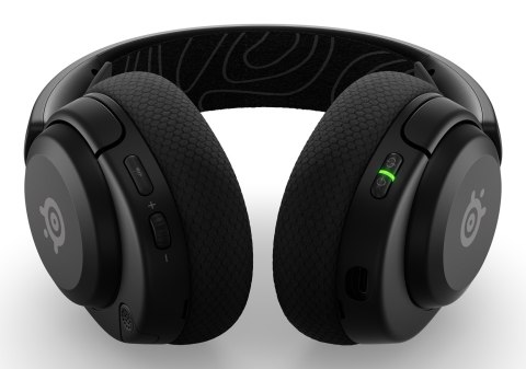 SteelSeries Seria SteelSeries | Zestaw słuchawkowy do gier | Arctis Nova 5 | Łączność Bluetooth | Nauszne | Mikrofon | Redukcja szumów | Łąc