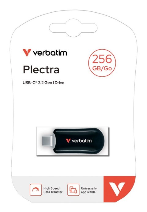 Verbatim Verbatim 30226 pamięć USB 256 GB USB Type-C 3.2 Gen 1 (3.1 Gen 1) Czarny