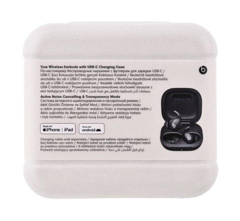 Apple Apple Powerbeats Fit Jet Black - słuchawki dokanałowe, czarne