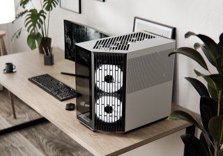 Arctic Cooling Obudowa APNX V1, Midi-Tower, ATX, Tempered Glass, czarno-biała