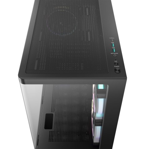 DEEPCOOL DeepCool CG380U 3F Tower Czarny