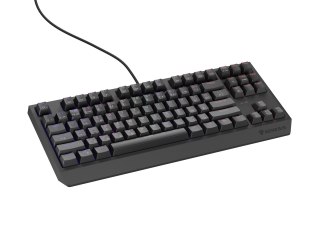 GENESIS GENESIS Thor 230 TKL klawiatura Gaming USB QWERTY Czeski, Słowacki Czarny